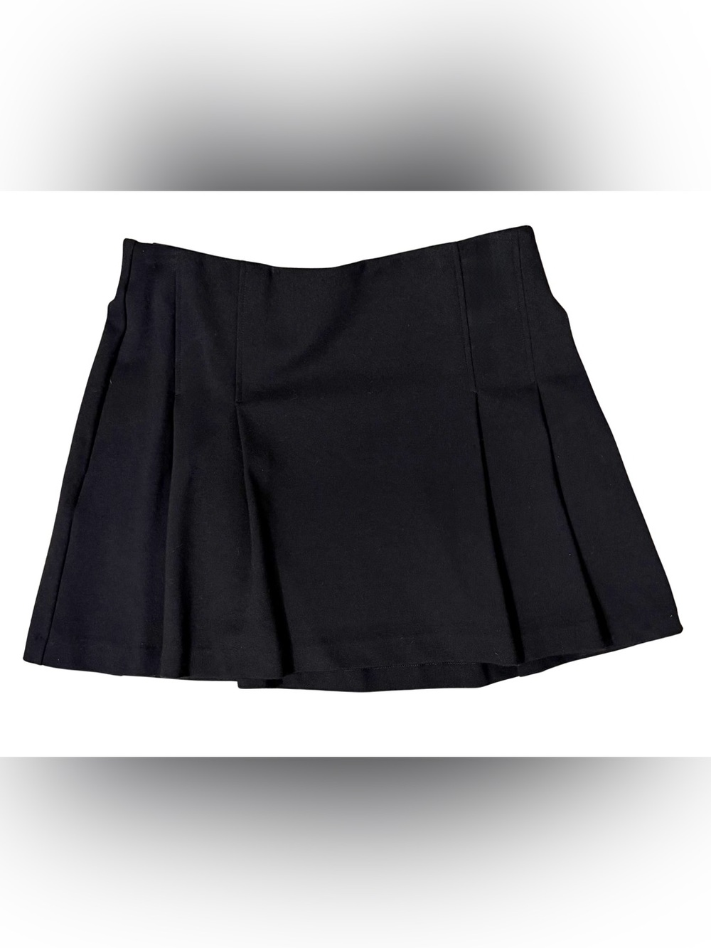 Classic Black Women's Skirt - Versatile Flared Design